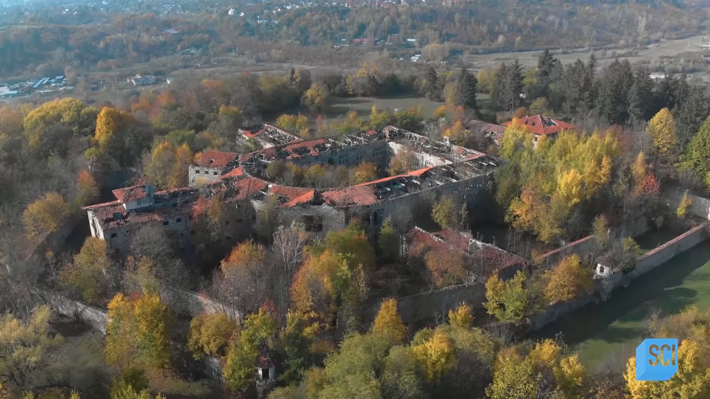 Ruinele penitenciarului Doftana. Foto: captura Science Channel Facebook